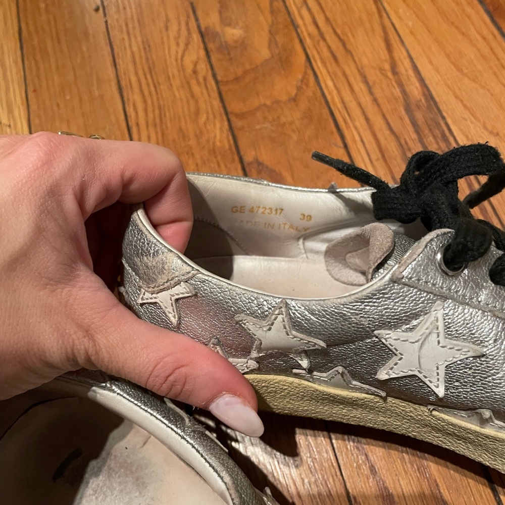 SAINT LAURENT STAR SNEAKER SIZE 39 - Picture 6 of 7